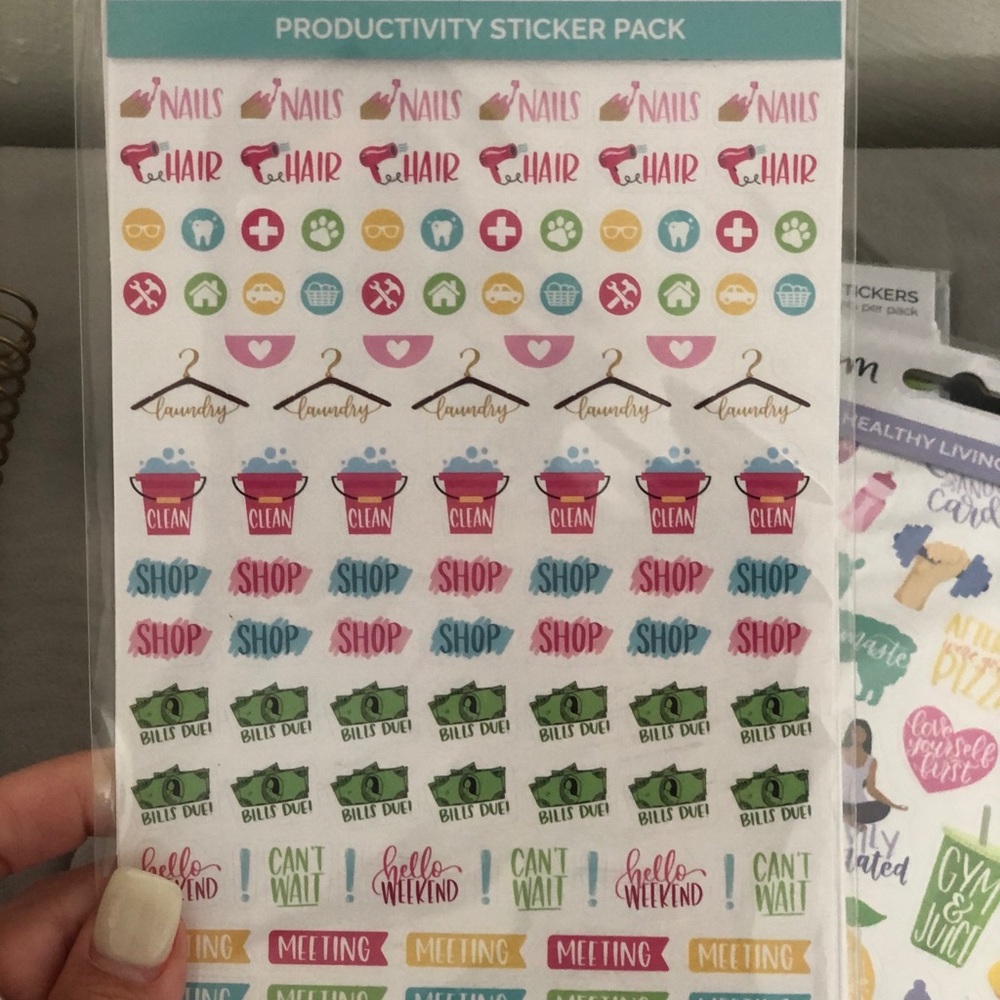5 Bloom Planner Sticker Packs - Picture 5 of 12